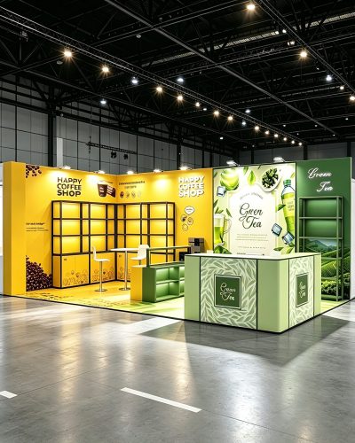22 custom exhibition booth project case